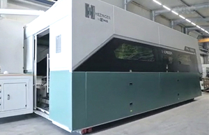 CNC-gesteuerte Laserschneidanlage